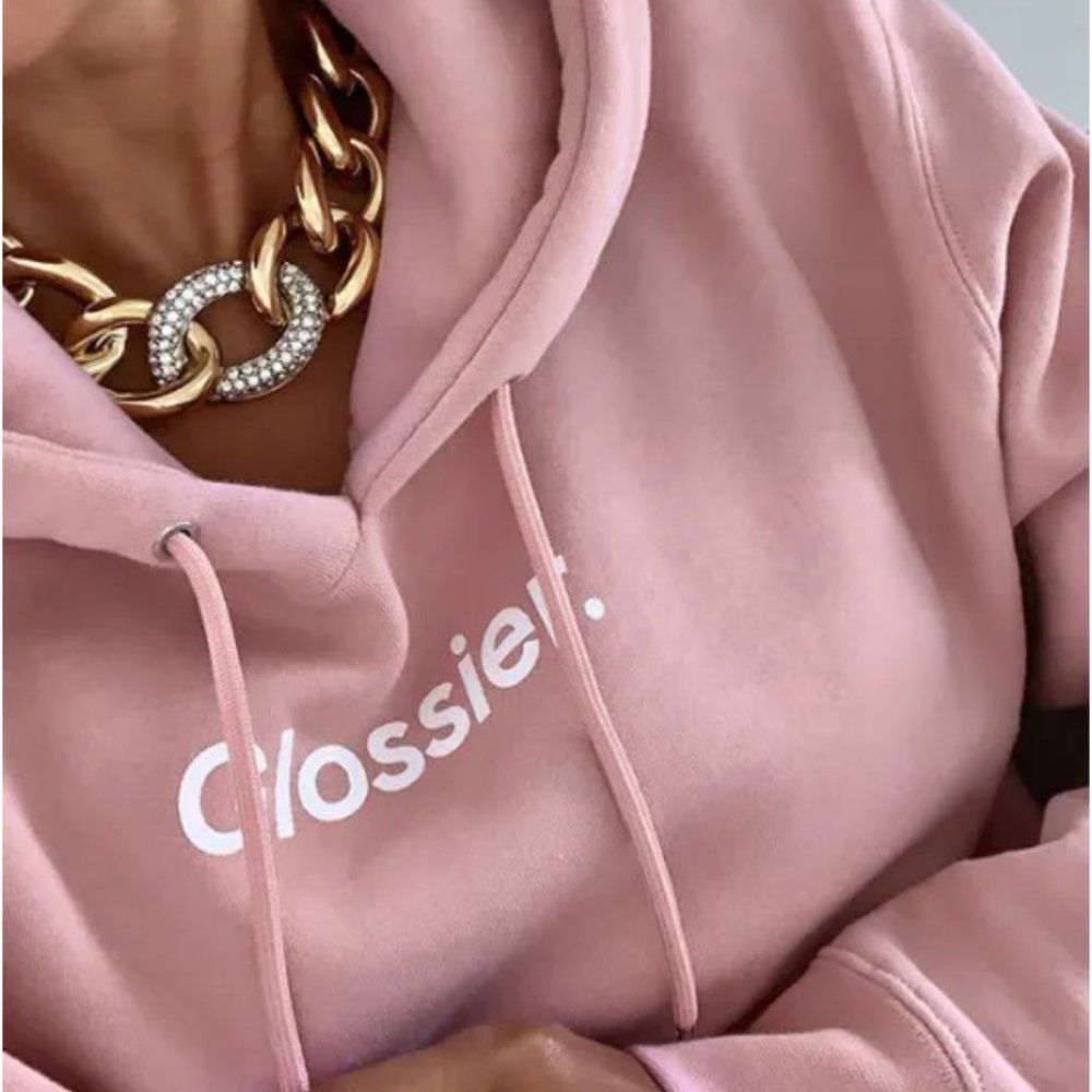 Glossier | Original Pink Hoodie